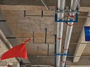 单县管廊支架的安装方法
